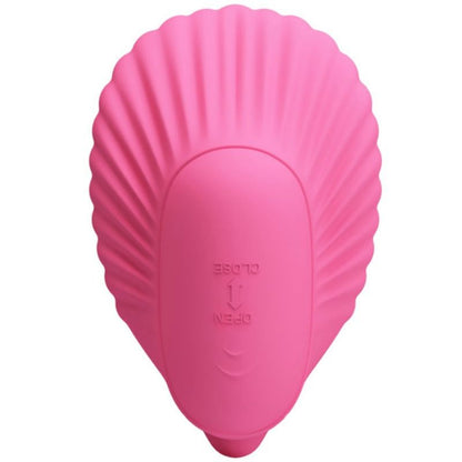 Vibrador Pretty Love Shell com Controle Remoto, em silicone macio, para estimulação do ponto G.