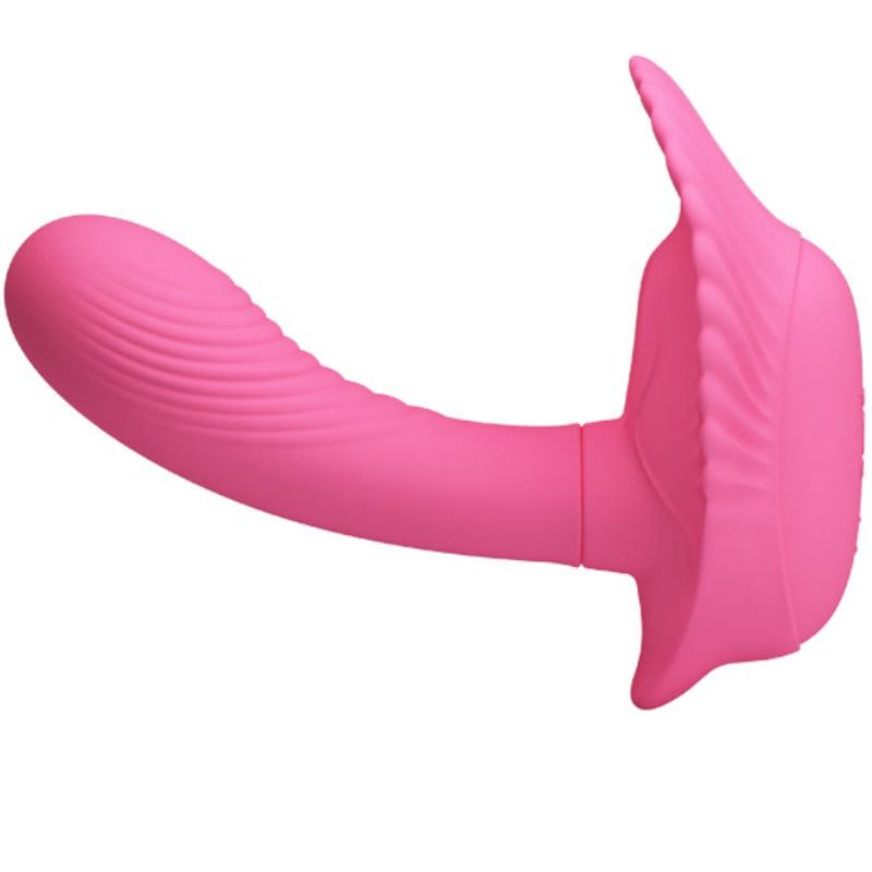 Vibrador Pretty Love Shell com Controle Remoto, em silicone macio, para estimulação do ponto G.