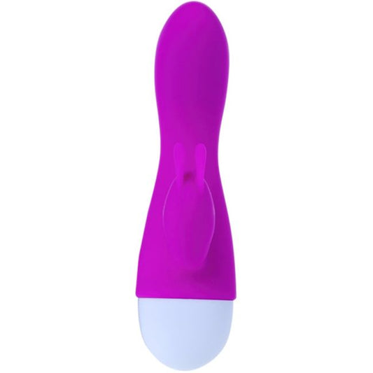 Close-up of the PRETTY LOVE Vibrador Coelho Kyle, showcasing its soft silicone texture and rabbit ear stimulator.