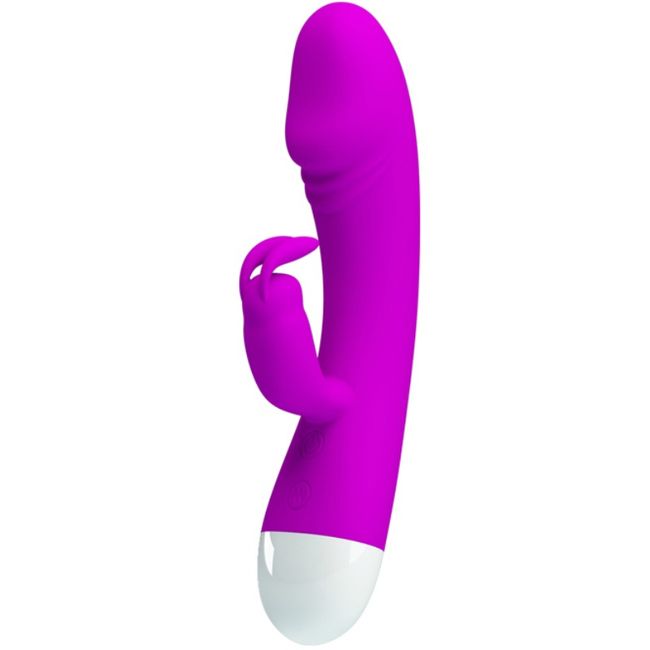Vibrador PRETTY LOVE Smart Coelhinho G-Spot de silicone recarregável com 30 modos de vibração