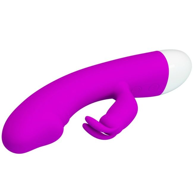 Vibrador PRETTY LOVE Smart Coelhinho G-Spot de silicone recarregável com 30 modos de vibração