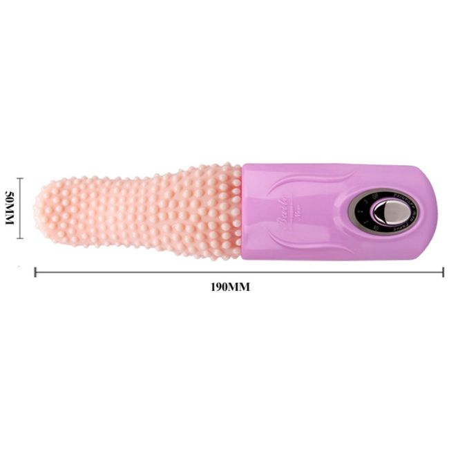 Vibrador Estimulador de Língua PRETTY LOVE com rotação inteligente e design ergonómico.