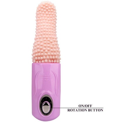 Vibrador Estimulador de Língua PRETTY LOVE com rotação inteligente e design ergonómico.