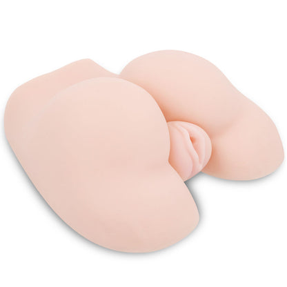 Masturbador Realista con Vagina, Ano y Vibración Ajustable