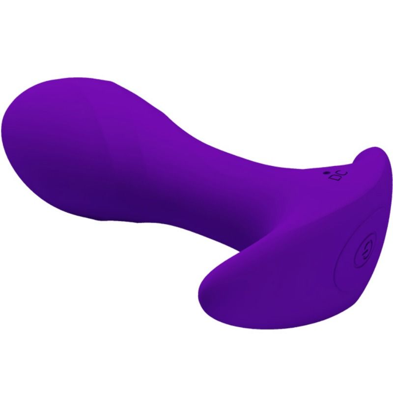 Vibrador Anal Lils PRETTY LOVE em silicone, exibindo seu design ergonómico, cor e detalhes de textura.