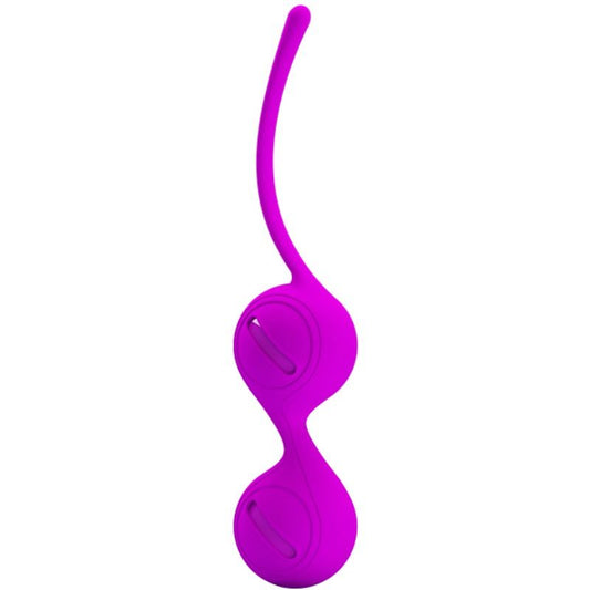 PRETTY LOVE Bolas Vaginais Kegel Lilac em silicone para fortalecimento pélvico e estimulação