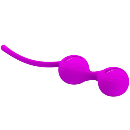 PRETTY LOVE Bolas Vaginais Kegel Lilac em silicone para fortalecimento pélvico e estimulação