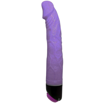 Vibrador Realístico Baile Adour Club 23 cm Lilás com textura e detalhes realistas.