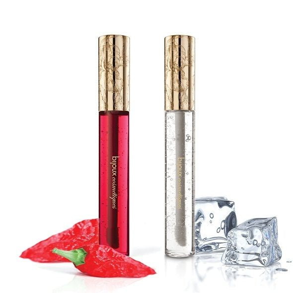 BIJOUX Pack Duo Gloss Sensações Efeito Quente & Frio 2x13ml para intensificar o prazer