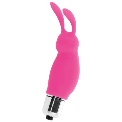 Vibrador Coelho Roger Rosa da INTENSE em silicone médico, com design ergonómico