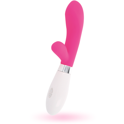 Vibrador coelho GLOSSY Jackson de silicone com 10 funções para estimulação do ponto G e clitóris.