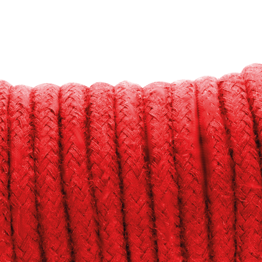Corda Japonesa Darkness 5 metros vermelha para práticas de bondage e shibari.