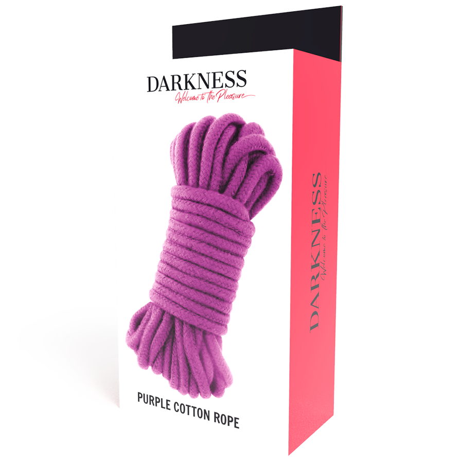 Corda Japonesa Darkness 5M Roxo para Bondage BDSM