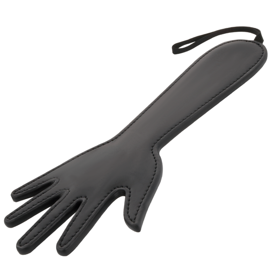 Remo de mão Darkness Fetish Preto para jogos BDSM e dominância