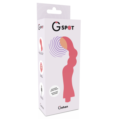 G-SPOT - VIBRADOR GOHAN G-SPOT LUZ ROJA