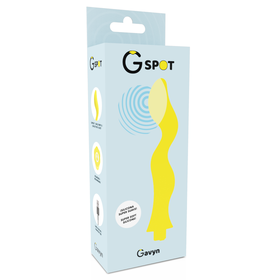 PUNTO G - VIBRADOR PUNTO G GAVYN AMARILLO