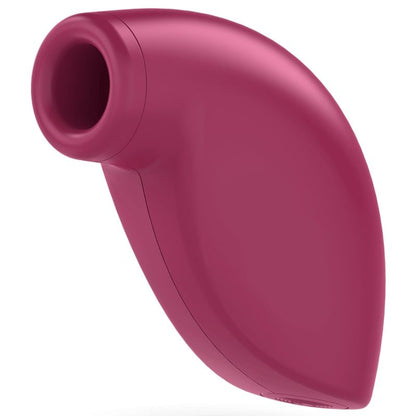 Satisfyer One Night Stand - Estimulador de Ondas de Pressão em vermelho berry, mostrando seu design compacto.