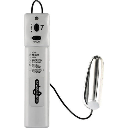 SIETE CREACIONES - HUEVO VIBRADOR ULTRA 7 VECTOR