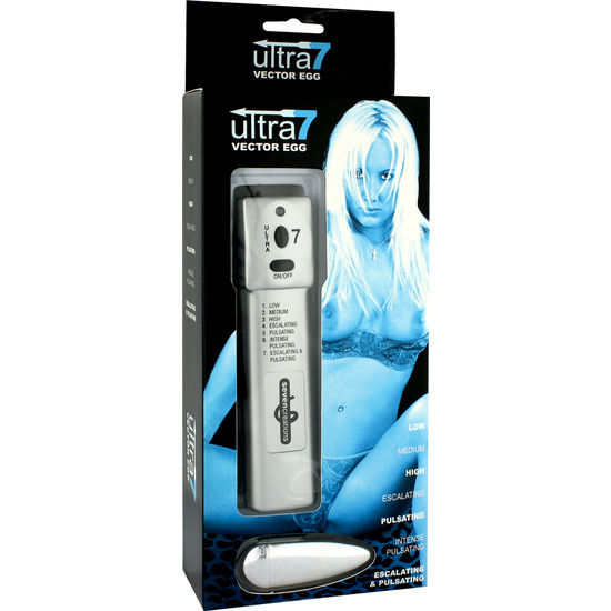 SIETE CREACIONES - HUEVO VIBRADOR ULTRA 7 VECTOR