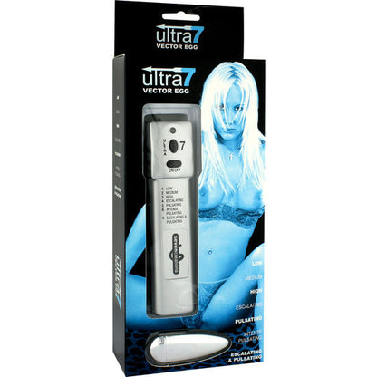 SIETE CREACIONES - HUEVO VIBRADOR ULTRA 7 VECTOR