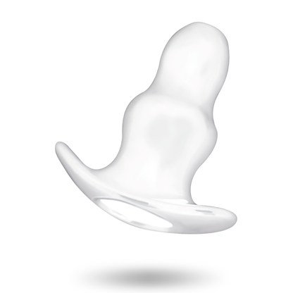 Imagem do ADDICTED TOYS Dilatador Anal Oco 11cm Transparente, mostrando seu design e material TPE.
