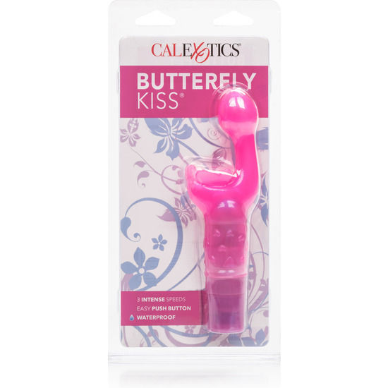 Vibrador Beso Mariposa Rosa para Punto G y Clítoris