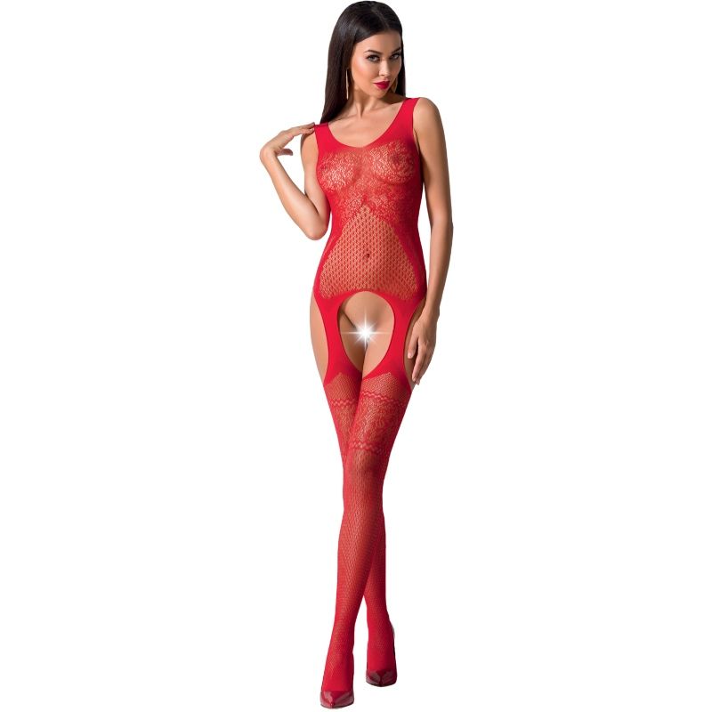 PASIÓN - BODYSTOCK MUJER BS061 NEGRO TALLA ÚNICA