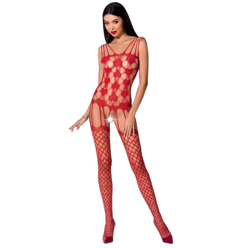 PASIÓN - BODYSTOCKING MUJER BS067 NEGRO TALLA ÚNICA