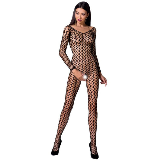 PASIÓN - BODYSTOCKING MUJER BS068 NEGRO TALLA ÚNICA