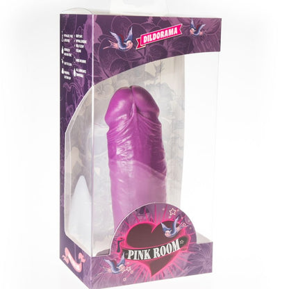 PINK ROOM - DILDO REALISTA MORADO DAEL 18,5 CM