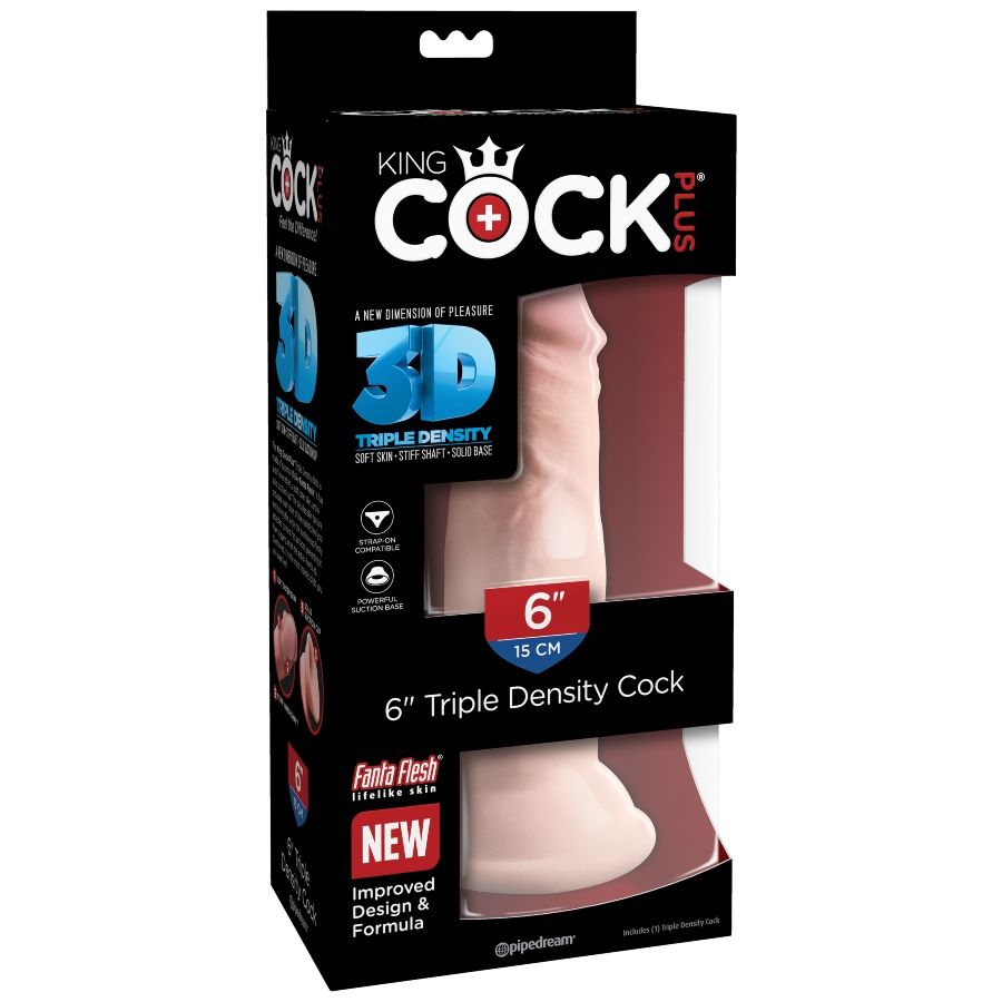 Dildo Triple Densidad 15 cm