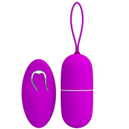 Ovo vibratório Pretty Love Arvin com controle remoto para prazer discreto.
