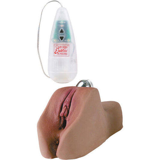 Masturbador Realista Vagina y Ano con Vibración