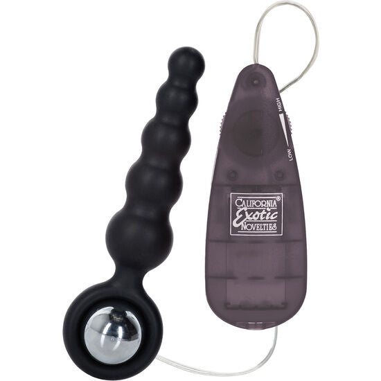 Vibrador Anal Booty Shaker Negro con Control Remoto