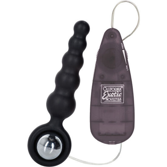 Vibrador Anal Booty Shaker Negro con Control Remoto
