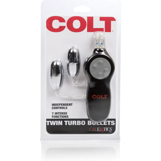 Balas Vibratorias Twin Turbo con 7 Funciones