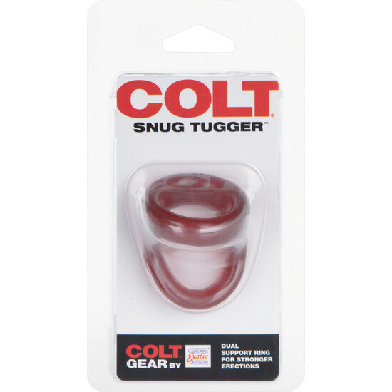 Anillo Peniano y Testicular Colt Snug Tugger Rojo