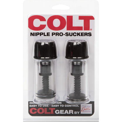 Ventosas de Succión de Pezones Colt Black
