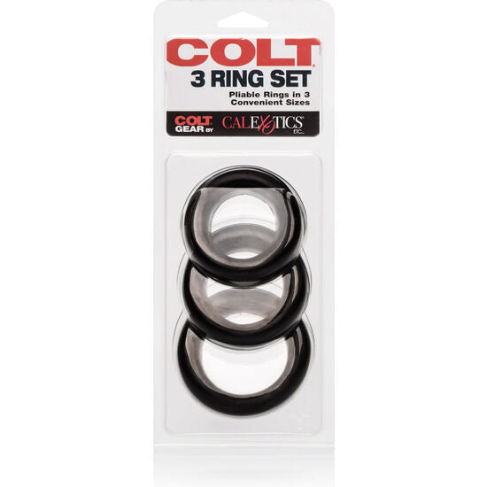 Conjunto de Anillos para Pene Colt