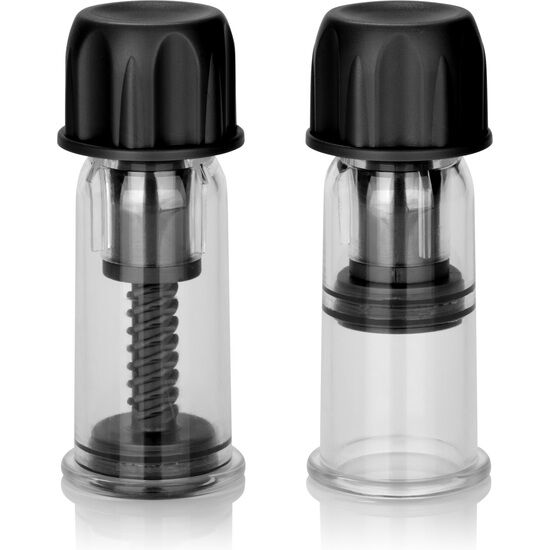 Ventosa de Succión de Pezones Vacuum Twist Negra