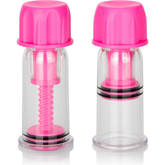 Ventosa de Succión de Pezones Vacuum Twist Rosa
