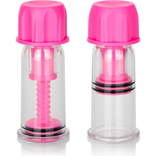 Ventosa de Succión de Pezones Vacuum Twist Rosa
