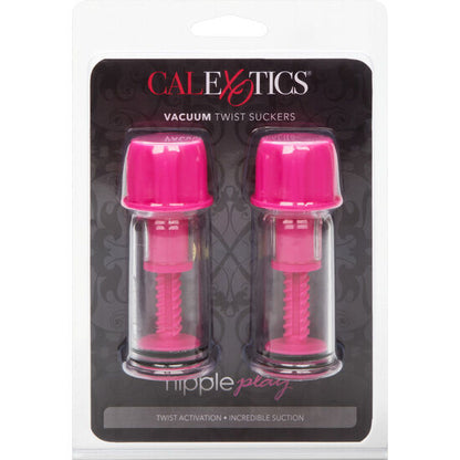 Ventosa de Succión de Pezones Vacuum Twist Rosa