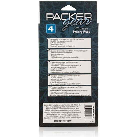 Pene Packer Realista Marrón 12.75 cm