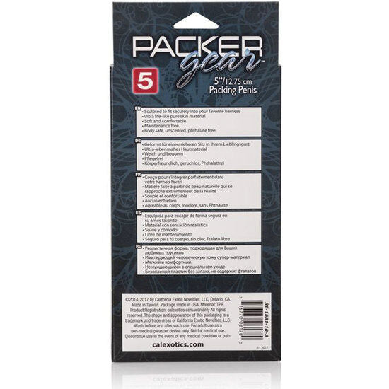 Pene Packer Realista Marrón 14.5 cm