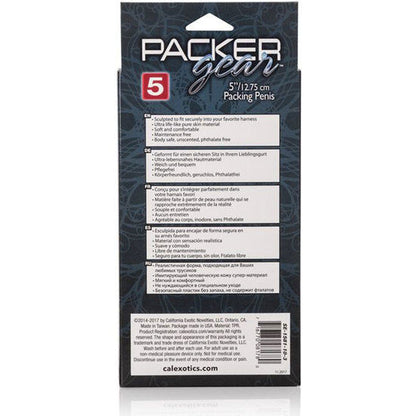 Pene Packer Realista Marrón 14.5 cm
