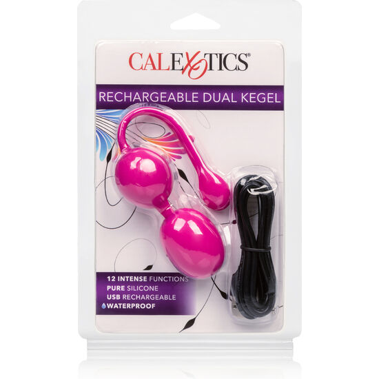 Bolas Kegel Dobles Recargables Rosa