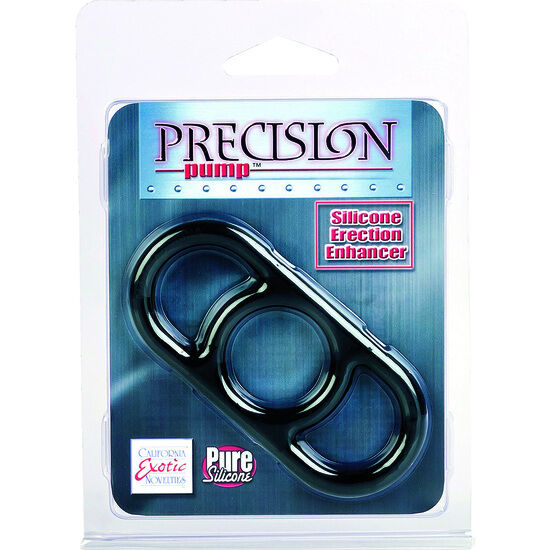Anillo Peneano Potenciador para Bomba de Erección - Negro