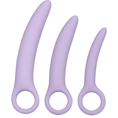 Dilatadores Vaginales de Silicona Alena - Set de 3