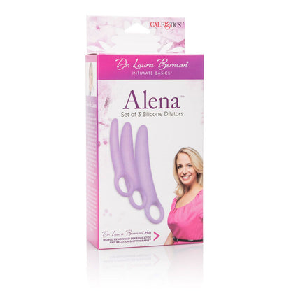 Dilatadores Vaginales de Silicona Alena - Set de 3
